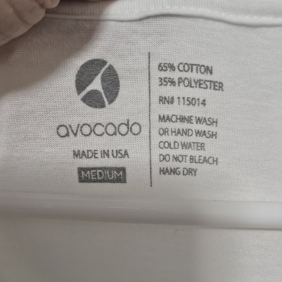 NWT Avocado muscle tee vintage white size medium - Picture 4 of 12